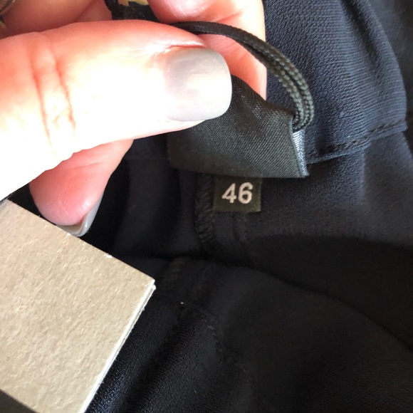 Aspesi Elastic Waist Long Trouser NWT in Navy - Picture 6 of 8